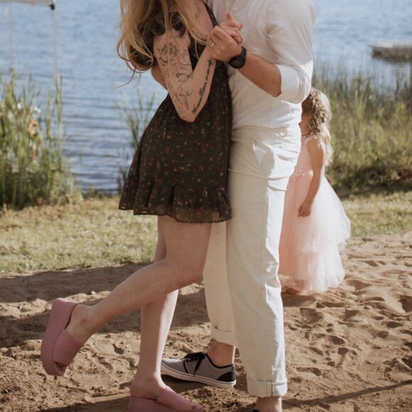 Oka Kie Floral Backless Mini Dress - Picture 2 of 7